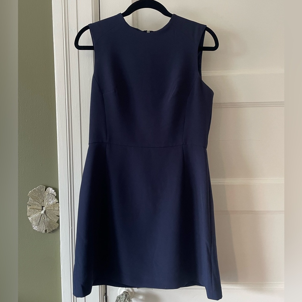 French Connection Navy Blue Sleeveless Dress